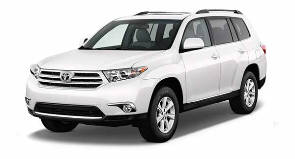 EVA-коврики для Toyota Highlander u40 (2 поколение)
